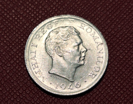 Monede - Romania, Regat, 500 lei 1946, Regele Mihai I, eroare tip lacrima pe obraz