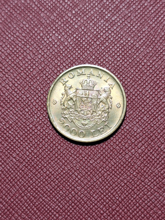 Romania, Regat, moneda 2000 lei 1946, Regele Mihai I [2]