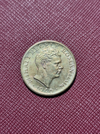 Monede Romania - Romania, Regat, moneda 2000 lei 1946, Regele Mihai I