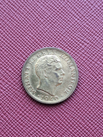Monede - Romania, Regat, moneda 2000 lei 1946, Regele Mihai I