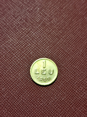 Monede Romania - Romania - RPR, moneda 1 Leu 1950