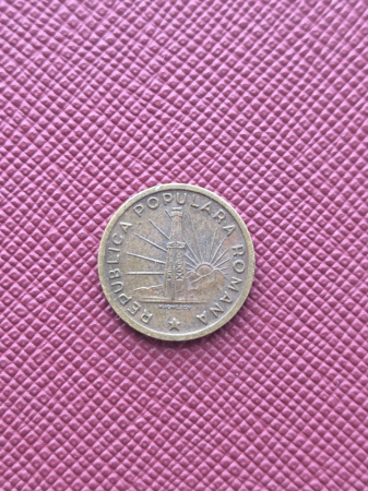 Monede Romania - Romania - RPR, moneda 1 Leu 1950