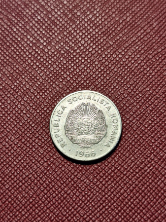 Monede Romania - Romania - RSR, moneda 15 Bani 1966