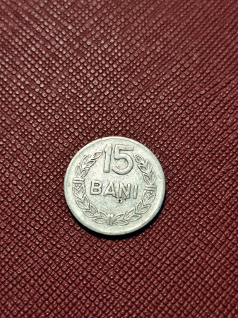 Romania - RSR, moneda 15 Bani 1975 [1]