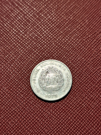 Monede - Romania - RSR, moneda 15 Bani 1975
