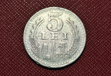 Monede - Romania - RSR, moneda 5 Lei 1978