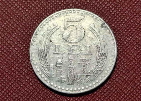 Monede - Romania - RSR, moneda 5 Lei 1978