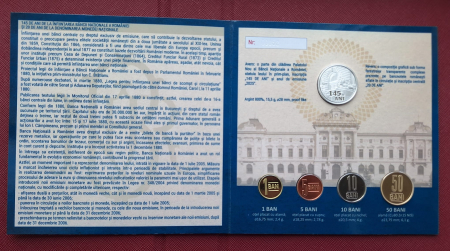 Romania set monetarie 2025 - 145 ani de la infiintarea BNR, 20 ani denominare LEU [6]