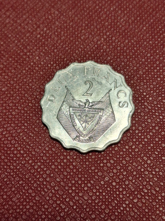 Rwanda 2 franci 1970 [1]