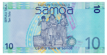 Samoa 10 Tala 2017, necirculata [1]