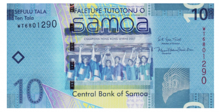 Bancnote Australia si Oceania - Samoa 10 Tala 2017, necirculata