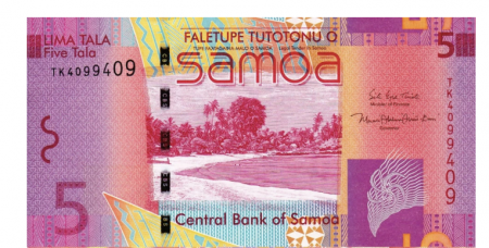 SAMOA 5 tala 2014, necirculata [0]