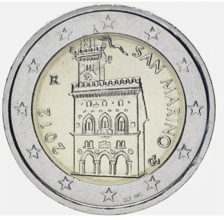 San Marino - San Marino 2 euro 2012, UNC