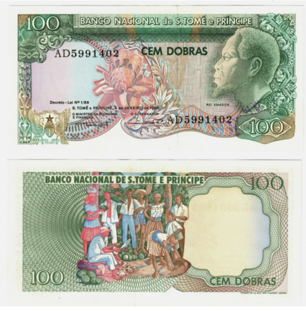 Bancnote Africa - Sao Tome si Principe 100 Dobras 1989, necirculata