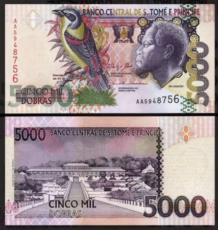 Sao Tome & Principe - Sao Tome si Principe 5000 Dobras 2013, necirculata