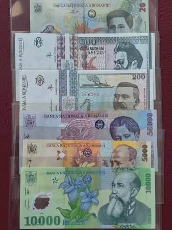 Set 50 folii protectie/posete bancnote, 1 buzunar, 166x80 mm [2]