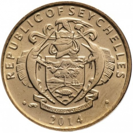 Seychelles 1 cent, 2014, UNC [1]