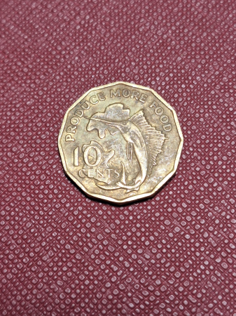Monede Africa - Seychelles 10 centi 1977