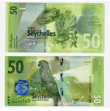 Bancnote Africa - SEYCHELLES, 50 Rupii 2016, necirculata