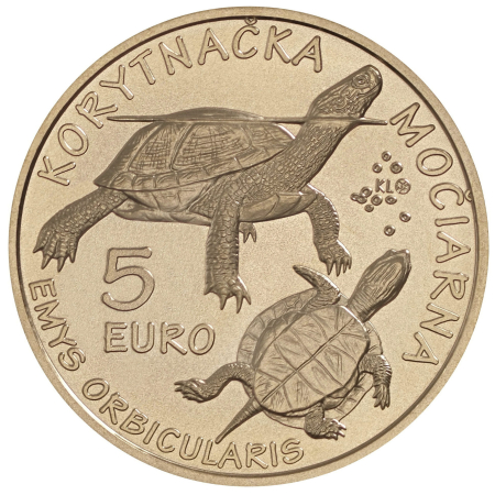 Slovacia 5 euro 2026, colorata, testoasa [1]