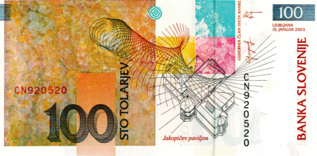 Slovenia 100 Tolari 2003, necirculata [0]