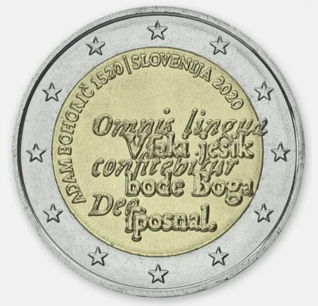 Slovenia - Slovenia 2 euro 2020, Adam Bohoric, UNC