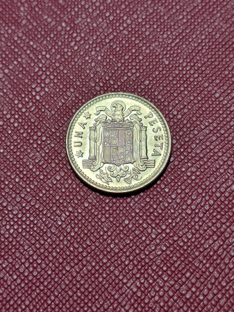 Spania 1 peseta 1975 [1]