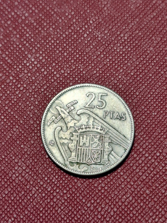 Spania 25 pesetas 1957 [1]
