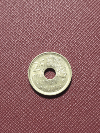 Monede Europa - Spania 25 pesetas 1996