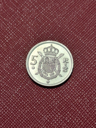 Spania 5 pesetas 1975 [1]