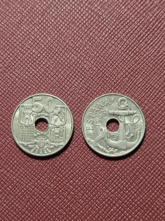 Monede Europa - Spania 50 centimos 1963