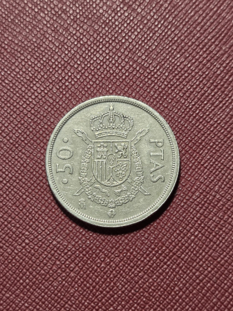 Monede Europa - Spania 50 pesetas 1983