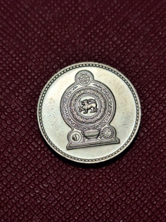 Monede Asia - Sri Lanka 50 centi 1975