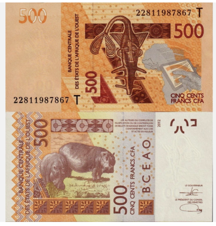 Bancnote Africa - Statele Africii de Vest ( Togo ) 500 Franci 2023, UNC