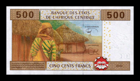 Statele Central Africane (Camerun), 500 Franci 2002 (2020), necirculata [1]