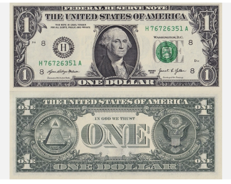 Statele Unite - SUA, 1 Dolar 2021 ( St. Louis ), litera H, UNC