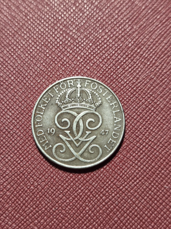 Monede Europa - Suedia 5 ore 1947