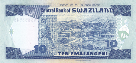 Swaziland 10 Emalangeni 2006, necirculata [0]