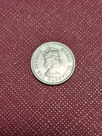 TERITORIILE BRITANICE DIN CARAIBE, 10 centi 1965 [1]