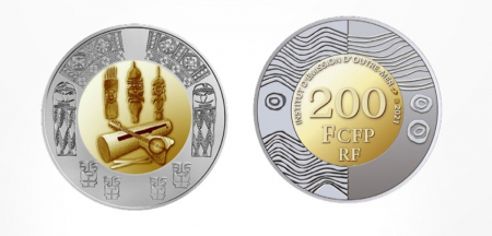 Monede Australia si Oceania - Teritoriile franceze ale Pacificului, 200 Franci 2021, necirculata