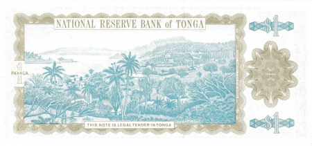 Tonga 1 Pa'anga 1995, (Pule'anga'o'Tonga), necirculata [1]