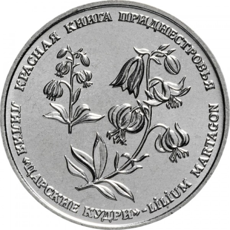 Monede - Transnistria 1 rubla 2019, Crin de pădure, UNC