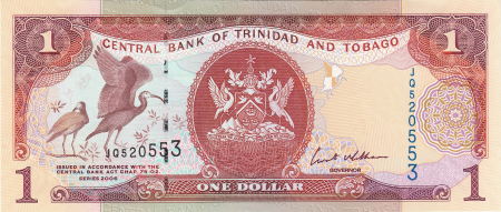 Trinidad Tobago - Trinidad Tobago 1 Dolar 2006 (2017), necirculata