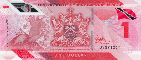Trinidad Tobago - Trinidad & Tobago 1 Dolar 2020, polimer, necirculata