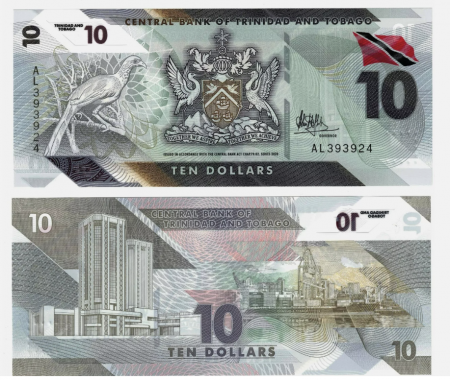 Trinidad Tobago - Trinidad & Tobago 10 Dolari 2020 Polimer, necirculata