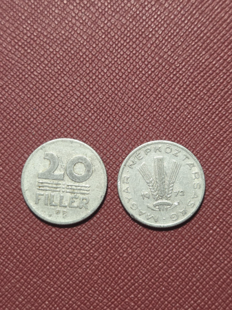 Monede - Ungaria 20 filler 1972