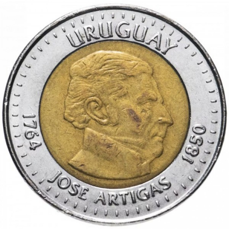 Uruguay 10 pesos, 2000 UNC [1]
