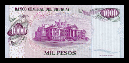 Uruguay 1000 Pesos 1974, José Gervasio Artigas, necirculata [1]