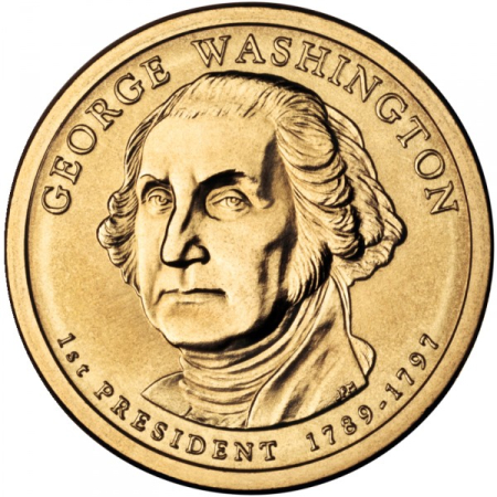 Monede America - USA 1 dolar 2007 Presedinti: George Washington, (1789-1797), UNC