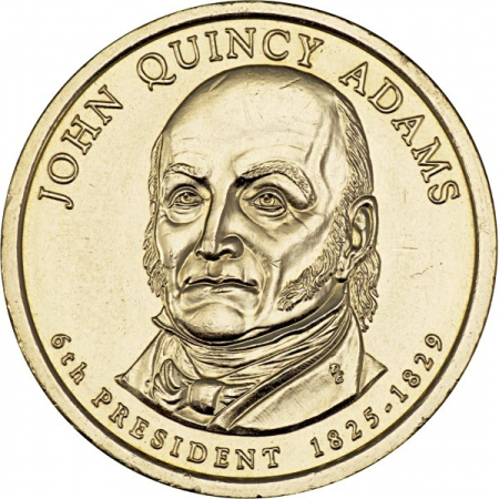 Monede America - USA 1 dolar 2008 Presedinti: John Quincy Adams (1825-1829), UNC
